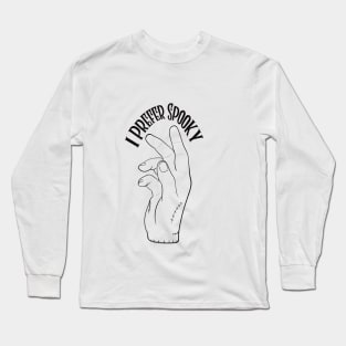 I Prefer Spooky, Wednesday Long Sleeve T-Shirt